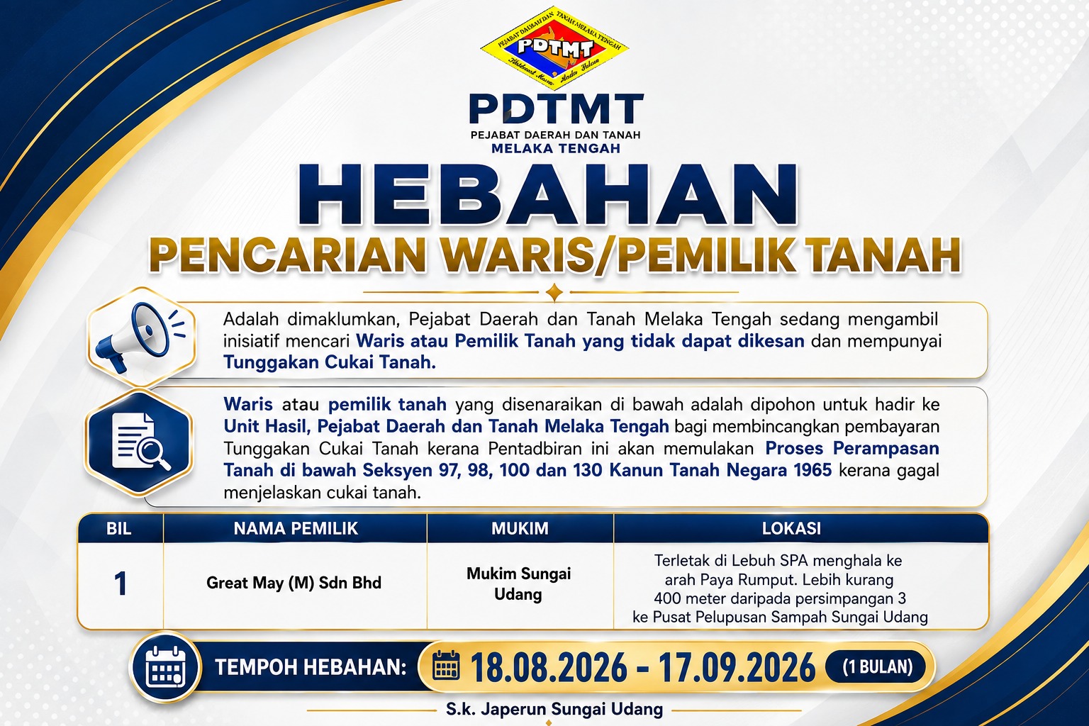 pengumuman